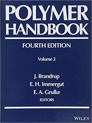 Polymer Handbook, Fourth Edition Volume 2