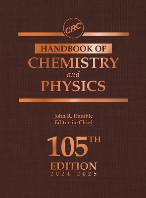 预订 CRC Handbook of Chemistry and Physics